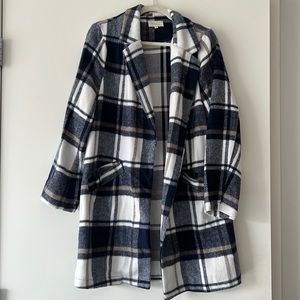 Melloday plaid coat - size medium
